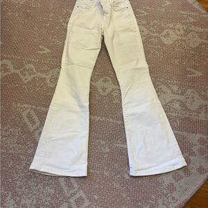 Frame Denim le high -White Flare Jeans
